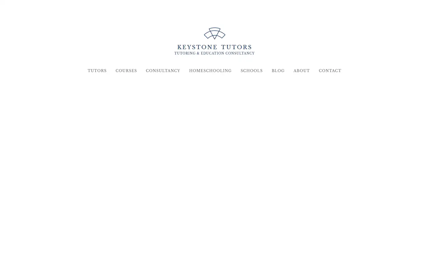 Screenshot of keystonetutors.com
