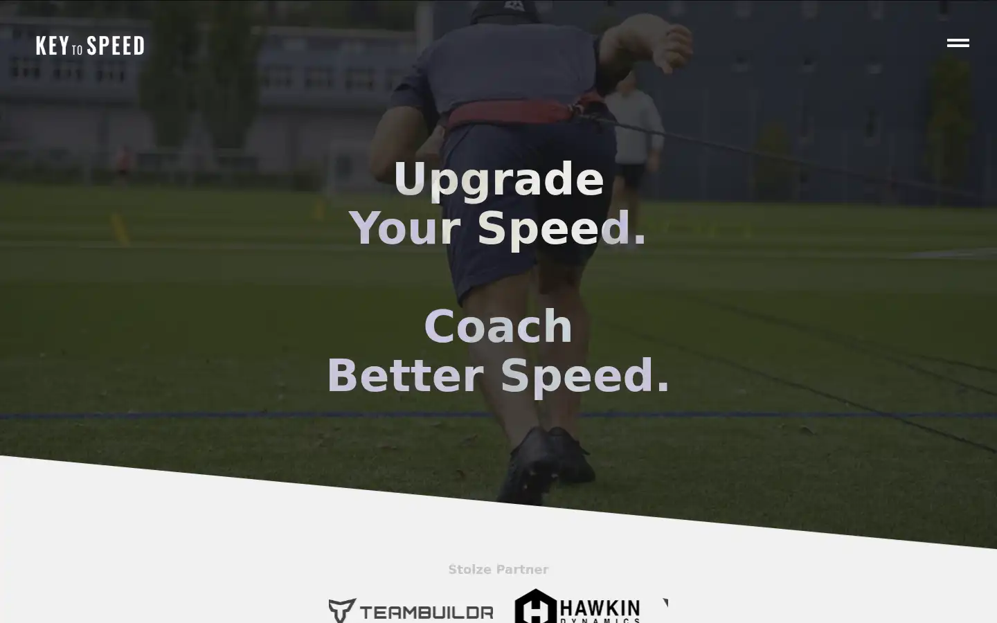 Screenshot of keytospeed.com