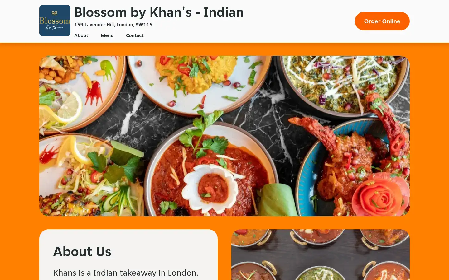 Screenshot of khans-sw11.co.uk