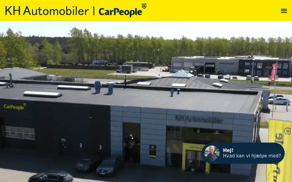 Screenshot of khautomobiler.dk