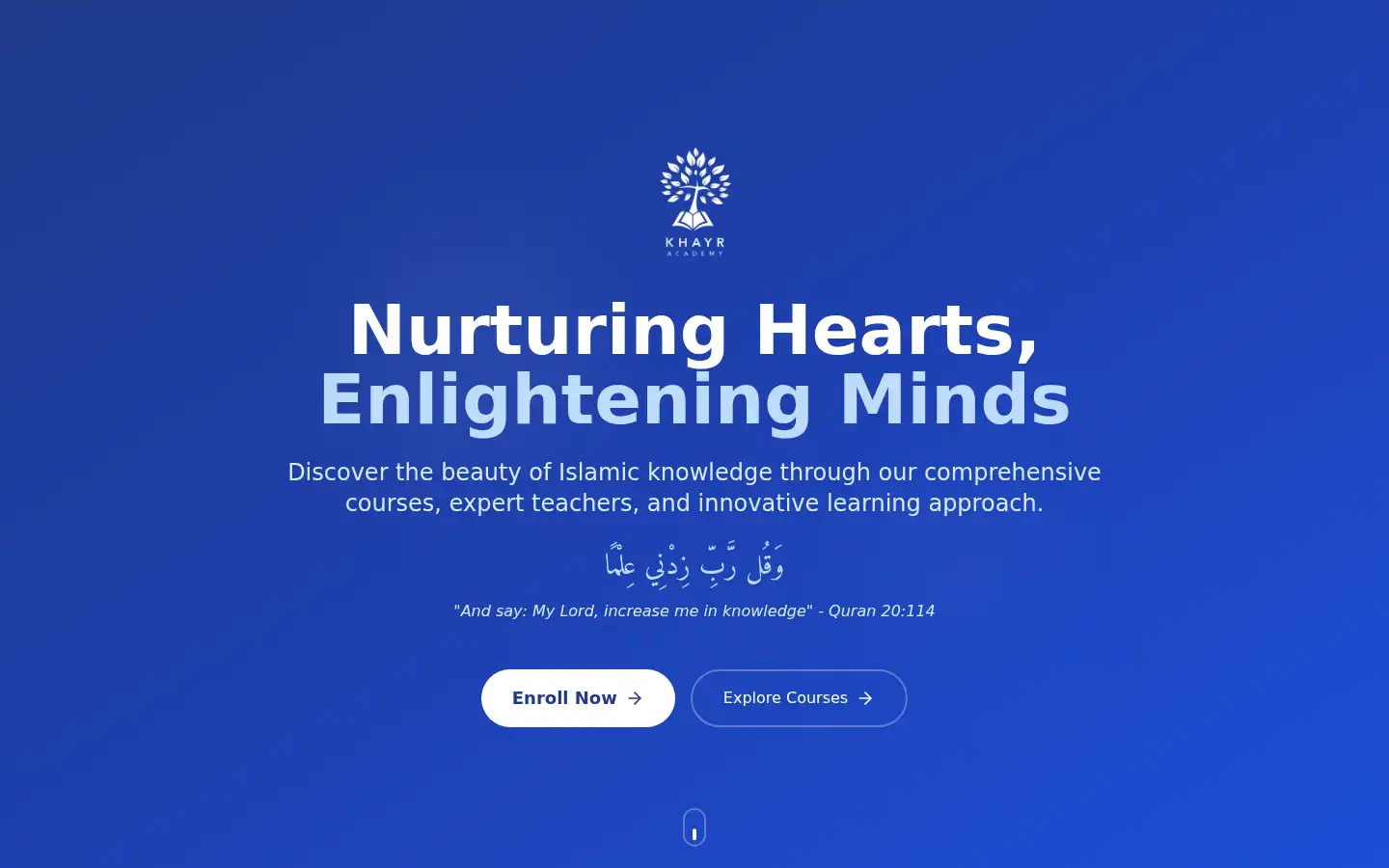 Screenshot of khayracademy.com