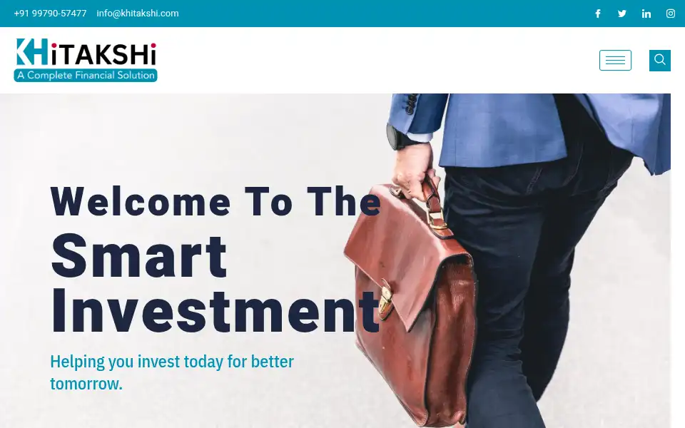 Screenshot of khitakshi.com