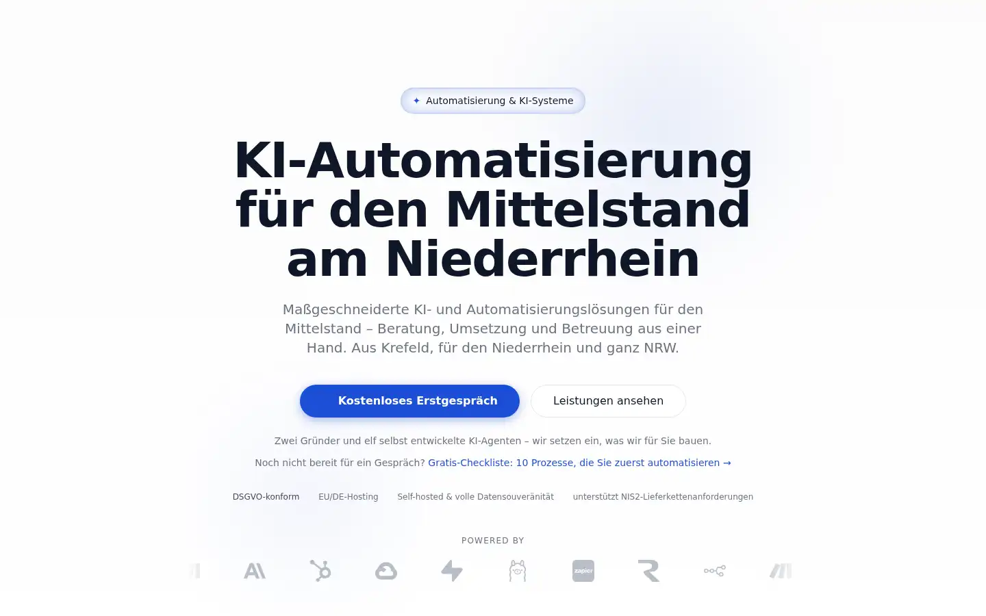 Screenshot of ki-flow-niederrhein.de