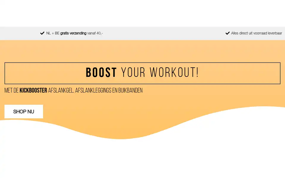 Screenshot of kickbooster.nl