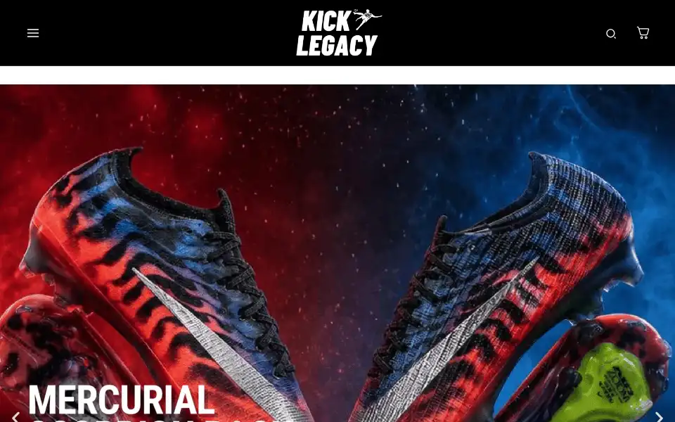 Screenshot of kicklegacy.com