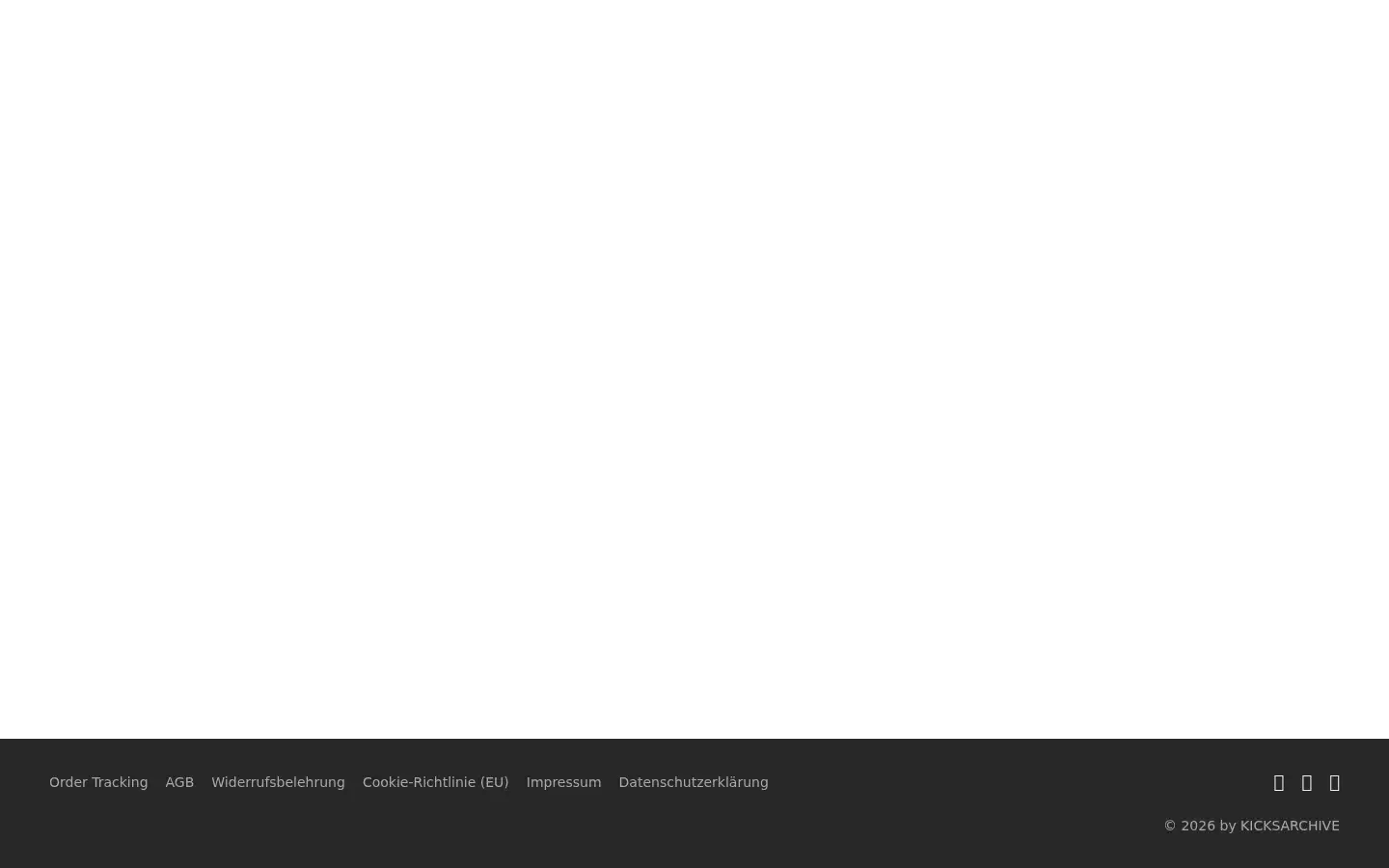 Screenshot of kicksarchive.com