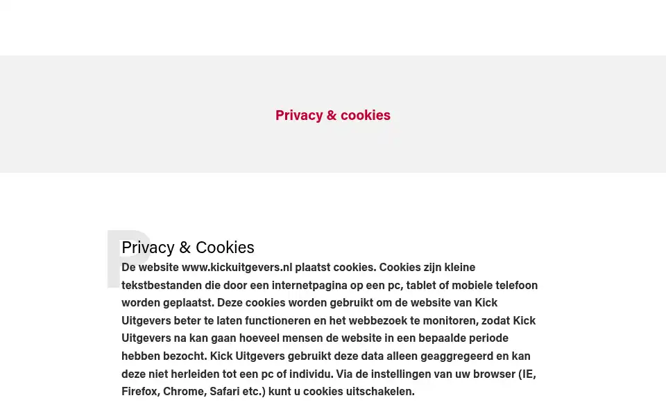Screenshot of kickuitgevers.nl