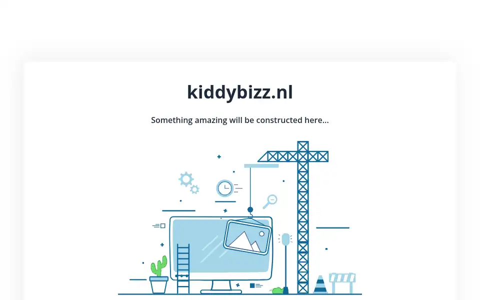 Screenshot of kiddybizz.nl