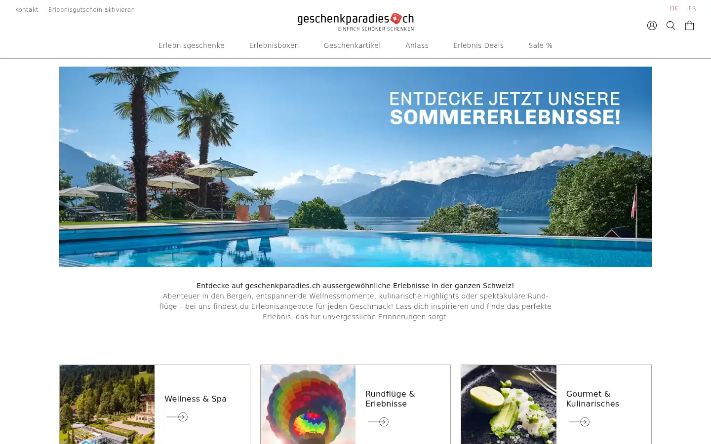 Screenshot of kidsahoi.ch