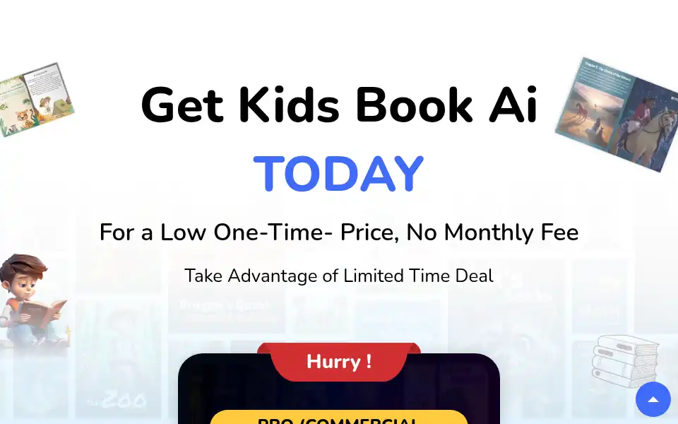Screenshot of kidsbookai.com