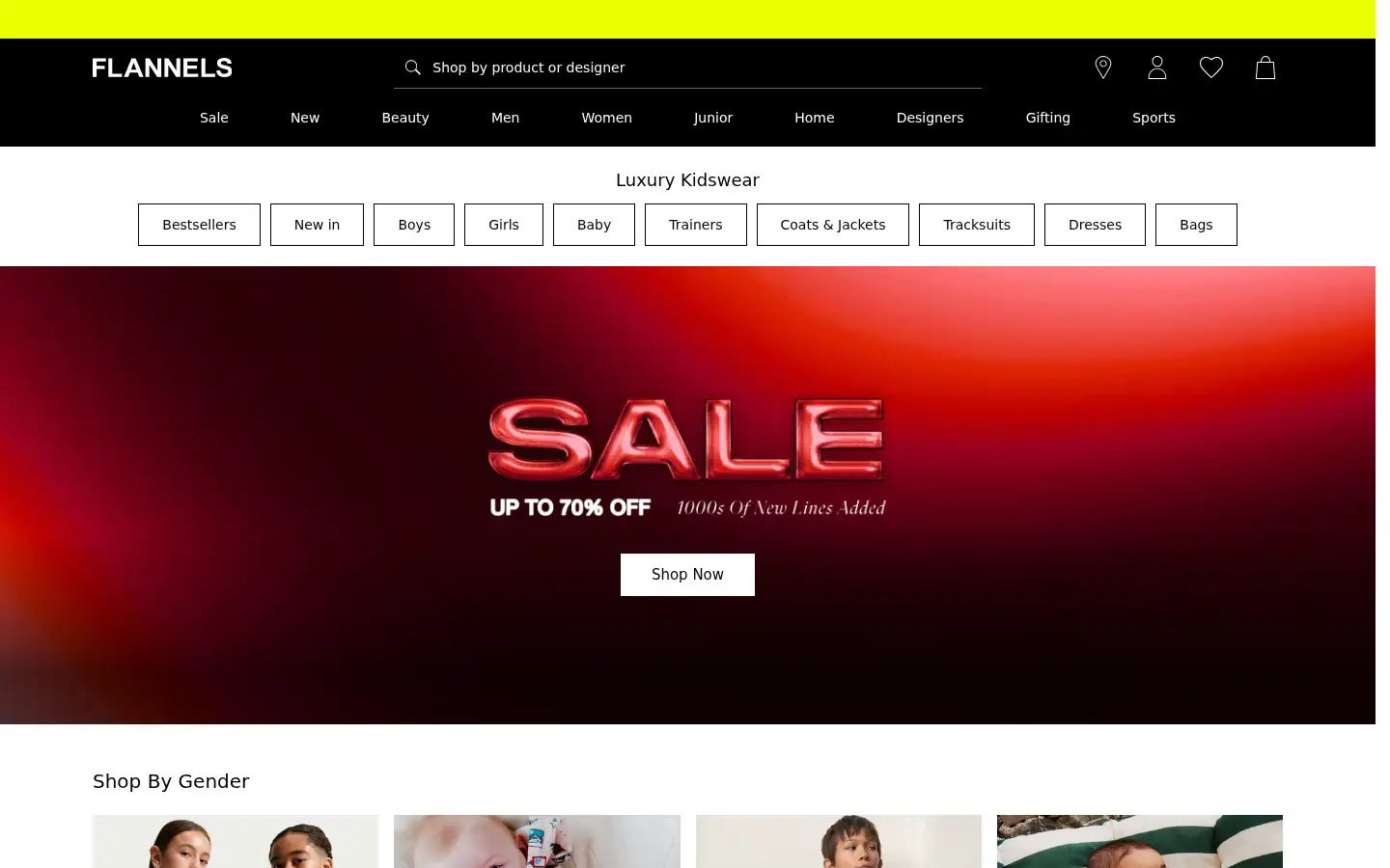 Screenshot of kidscavern.co.uk