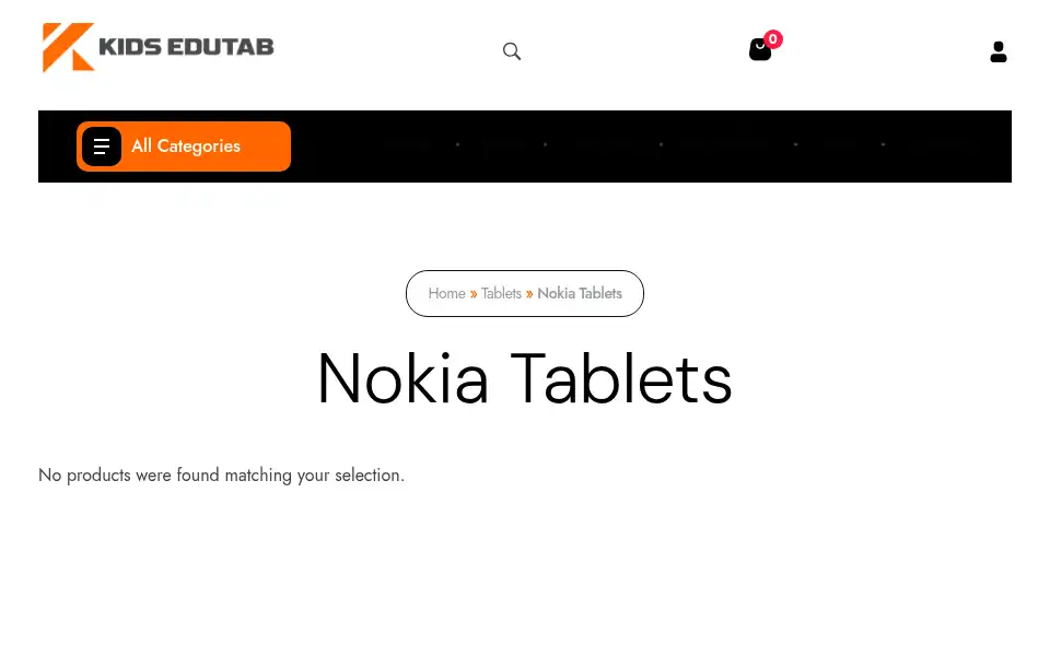 Screenshot of kidsedutab.com