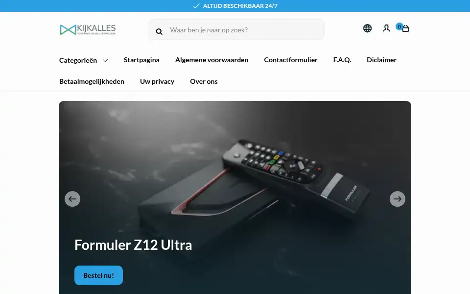 Screenshot of kijkalles.nl