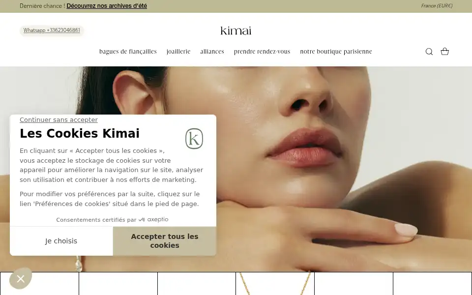 Screenshot of kimai.com