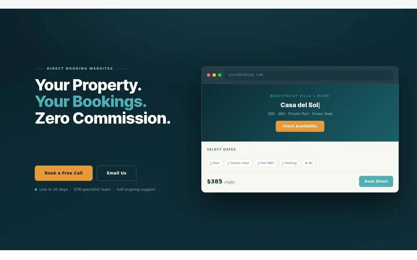 Screenshot of kin.marketing