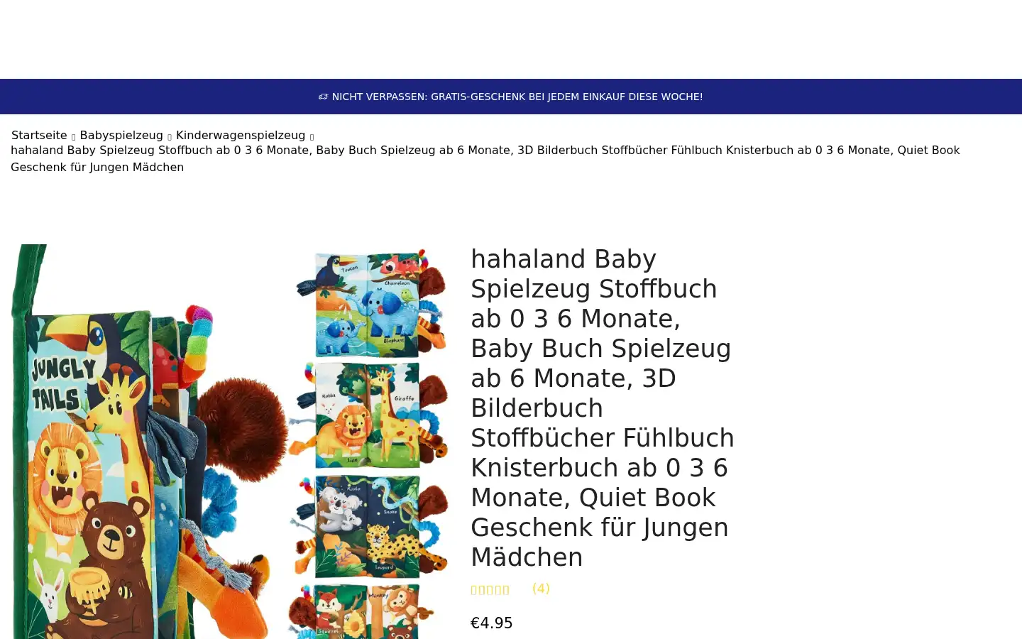 Screenshot of kindernaehrung.de