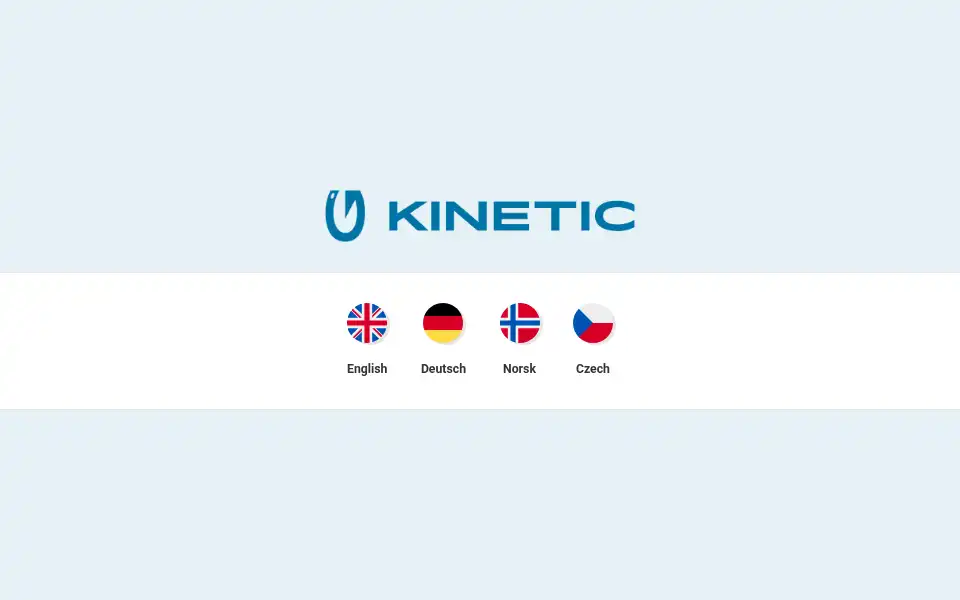 Screenshot of kineticfishing.com