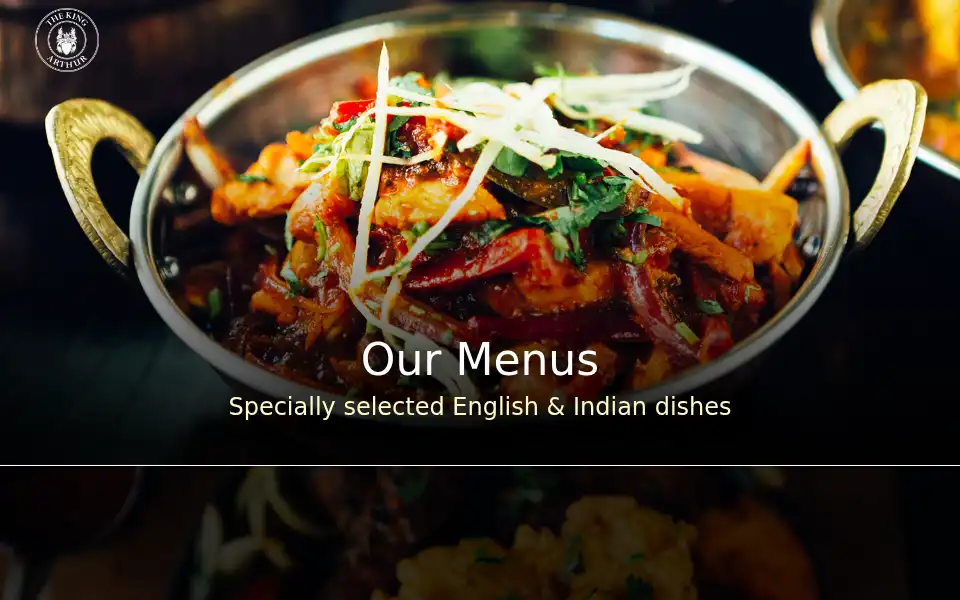 Screenshot of kingarthurgrill.co.uk
