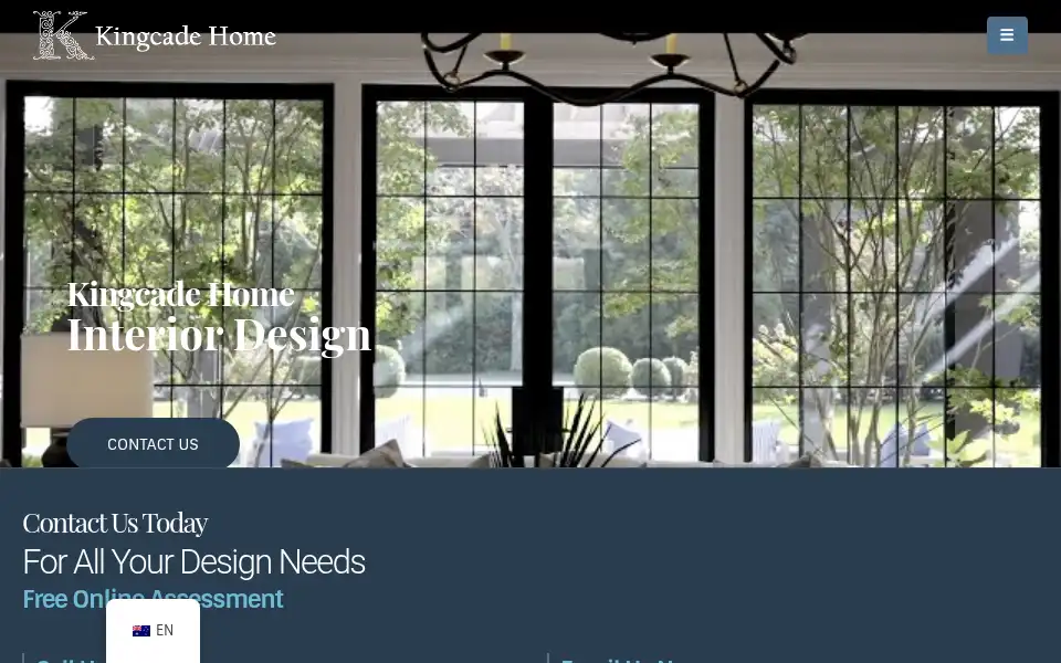 Screenshot of kingcadehome.com.au