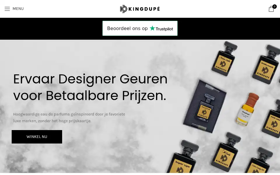 Screenshot of kingdupe.nl