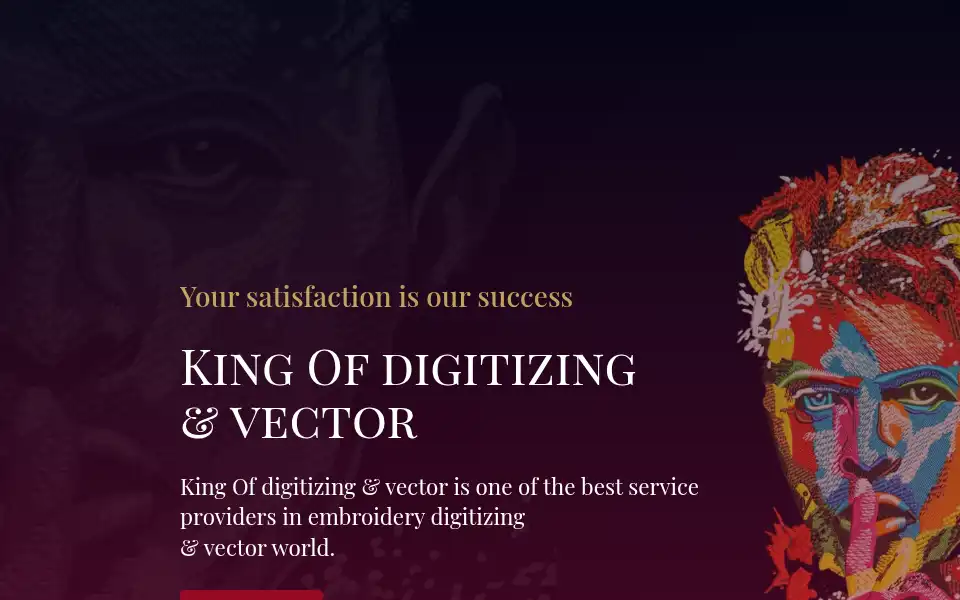 Screenshot of kingofdigitizing.com