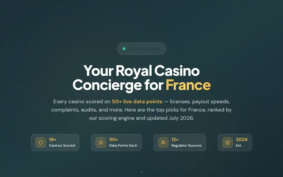 Screenshot of kingpalace.com