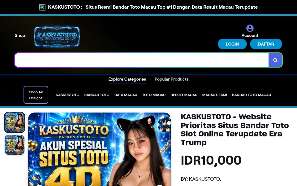 Screenshot of kingpencart.com