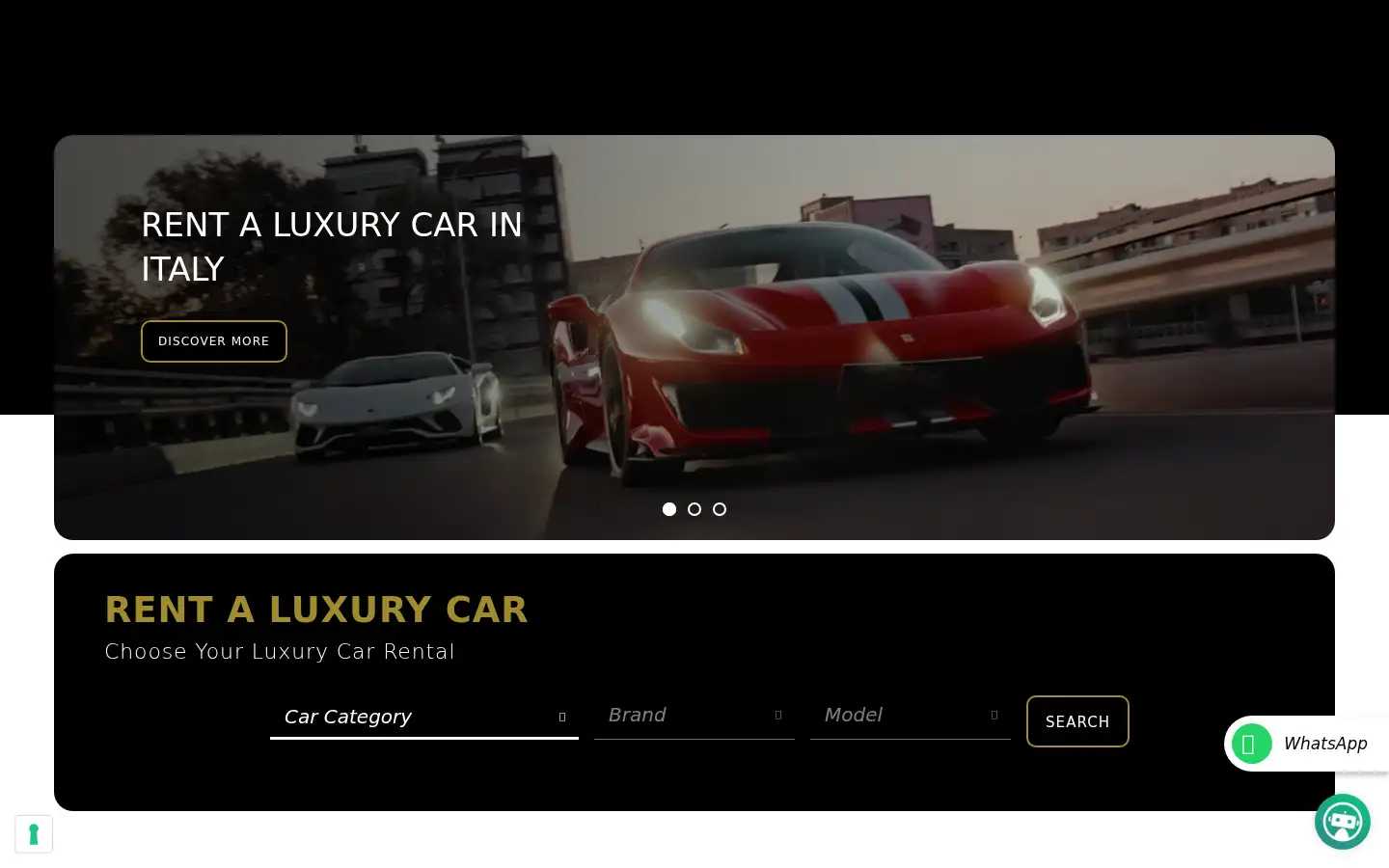 Screenshot of kingrent.com