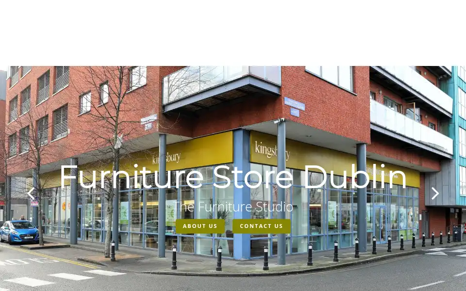 Screenshot of kingsburyfurniture.ie