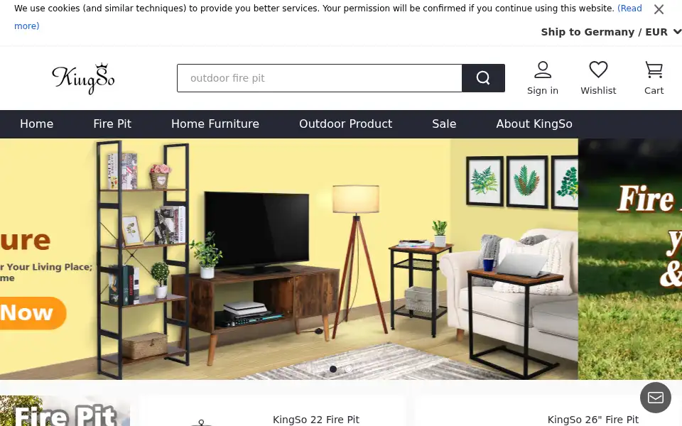 Screenshot of kingso.net