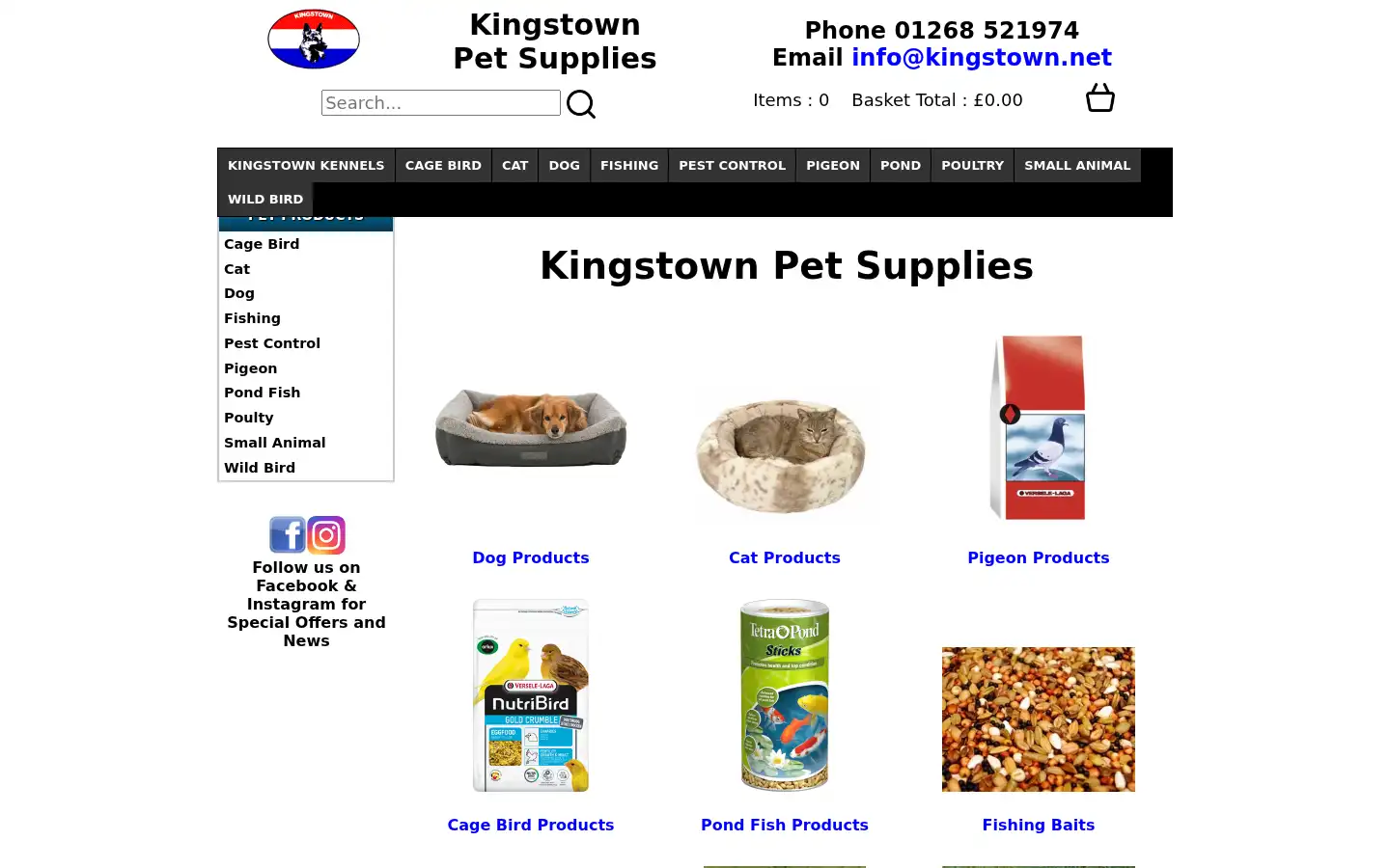 Screenshot of kingstown.net