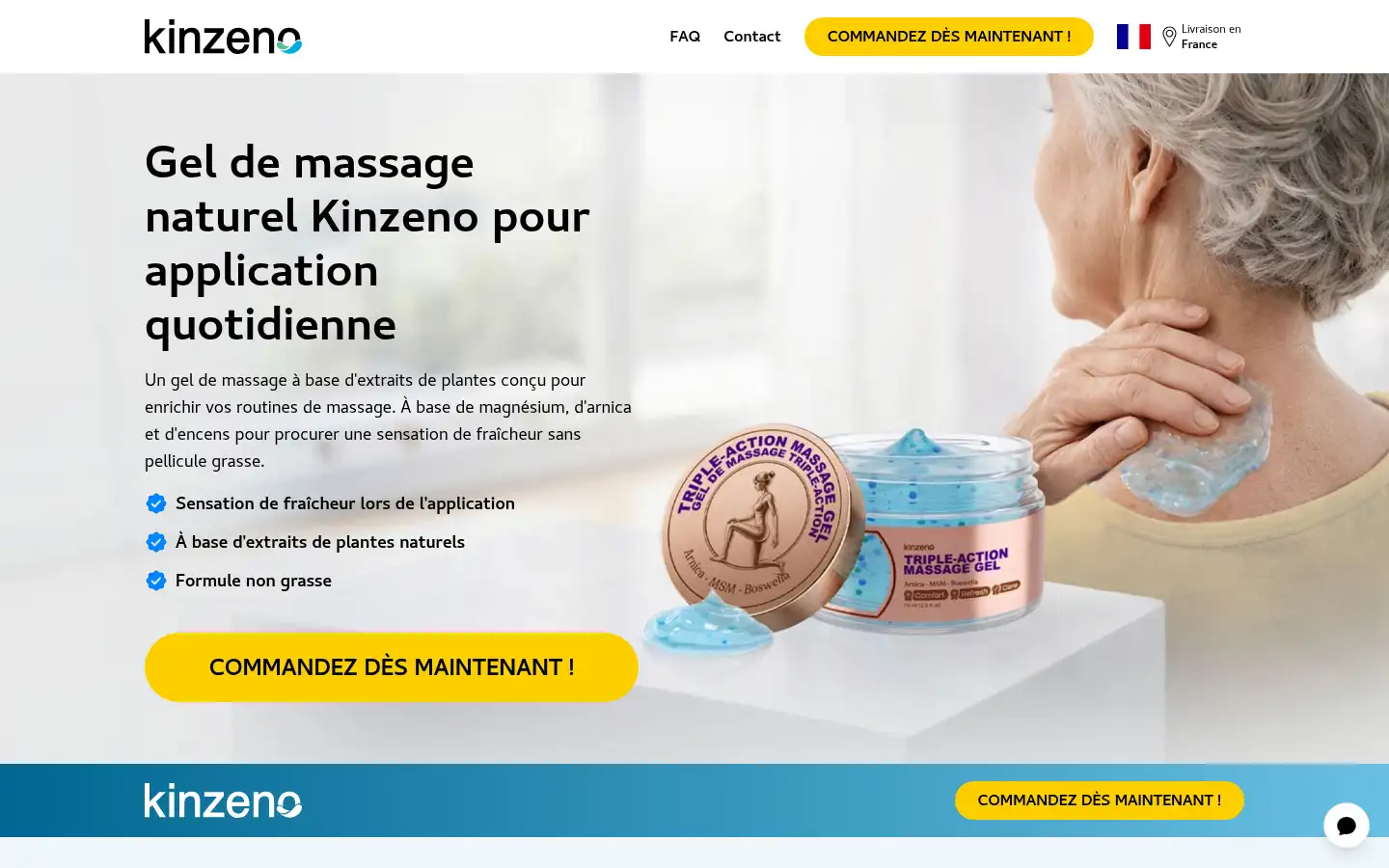 Screenshot of kinzeno.com