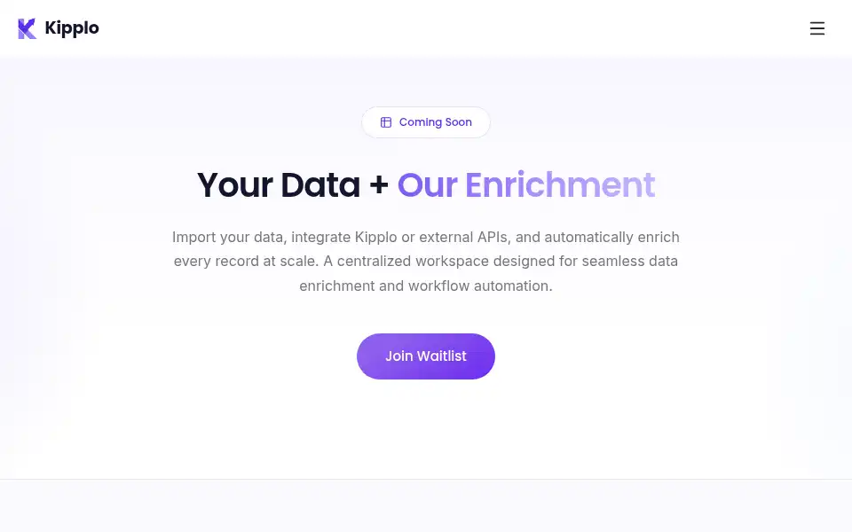 Screenshot of kipplo.com