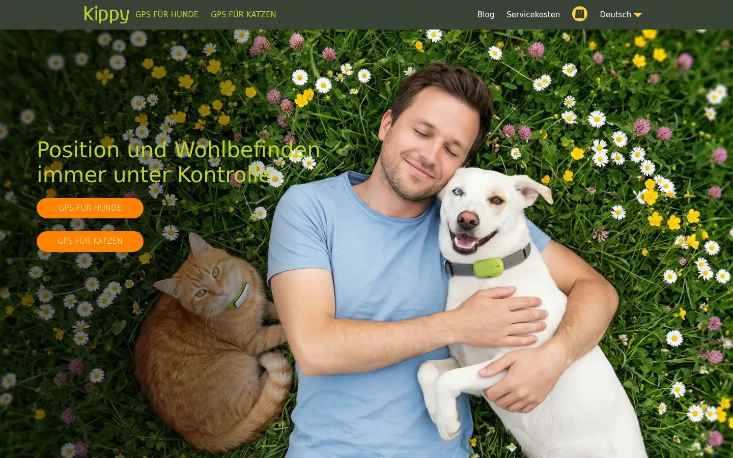 Screenshot of kippy.eu