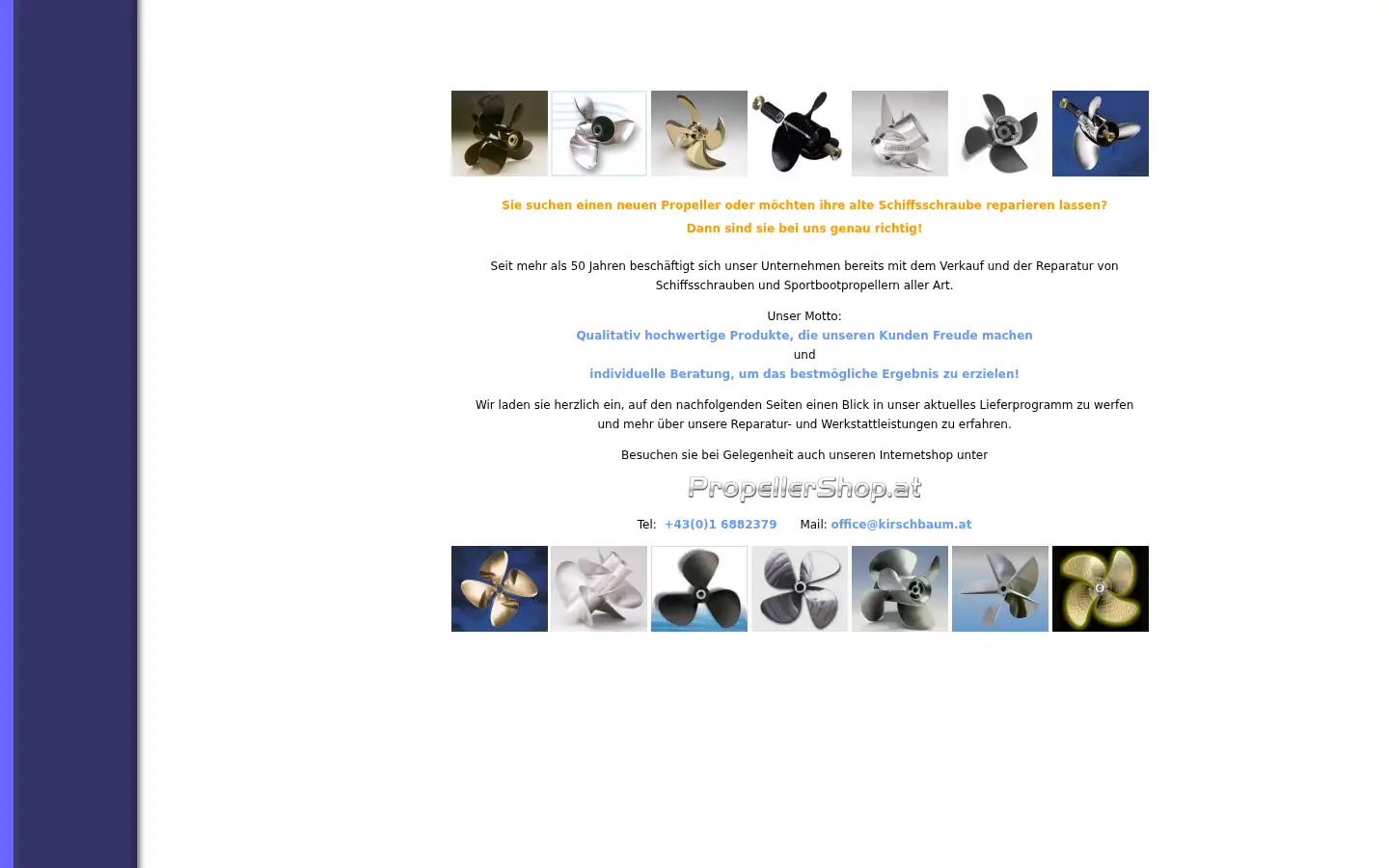 Screenshot of kirschbaum.at