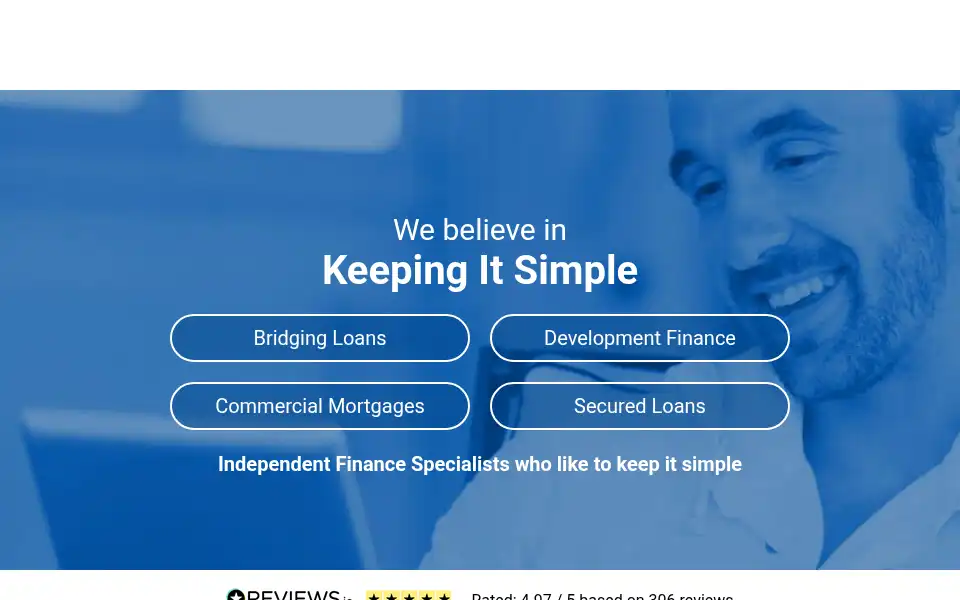 Screenshot of kisbridgingloans.co.uk