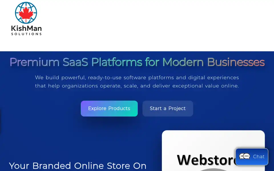 Screenshot of kishman.org