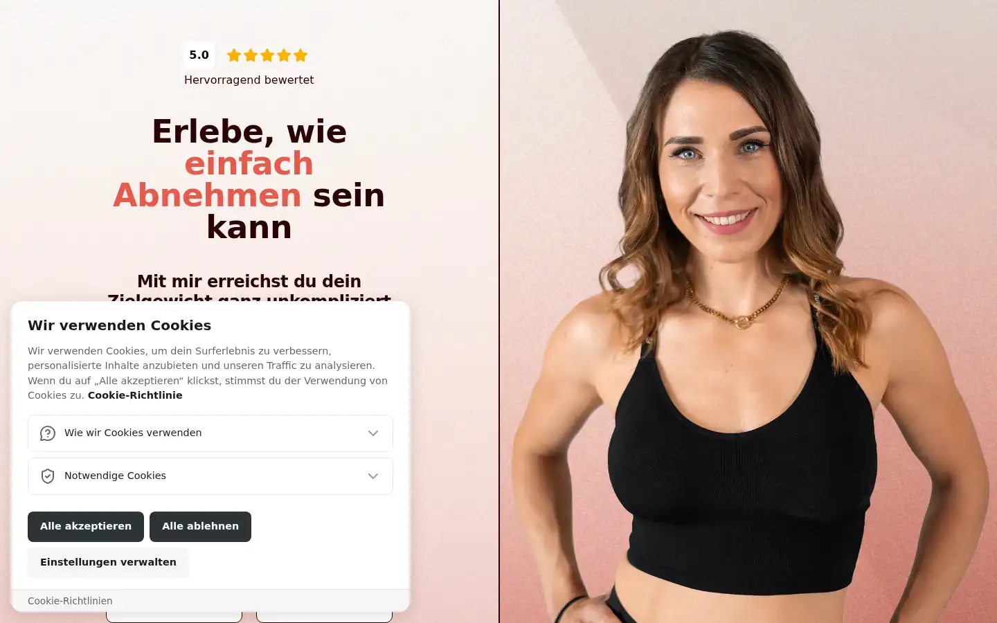Screenshot of kitchenabsbyanna.de