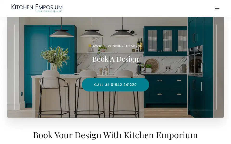 Screenshot of kitchenemporium.co.uk