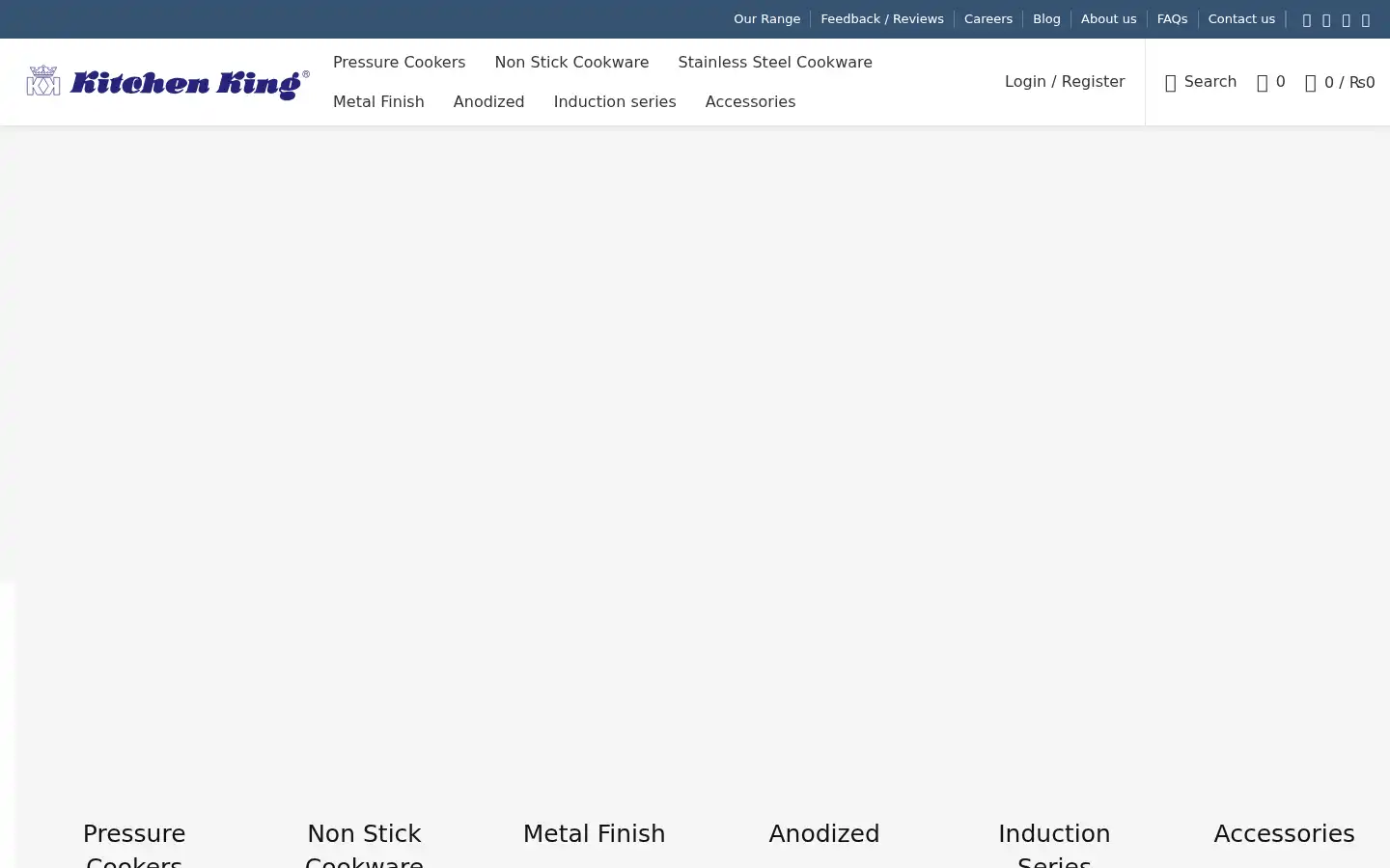 Screenshot of kitchenking.pk
