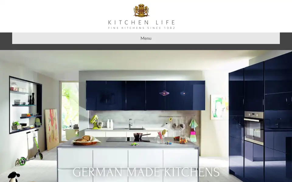 Screenshot of kitchenlife.uk.com