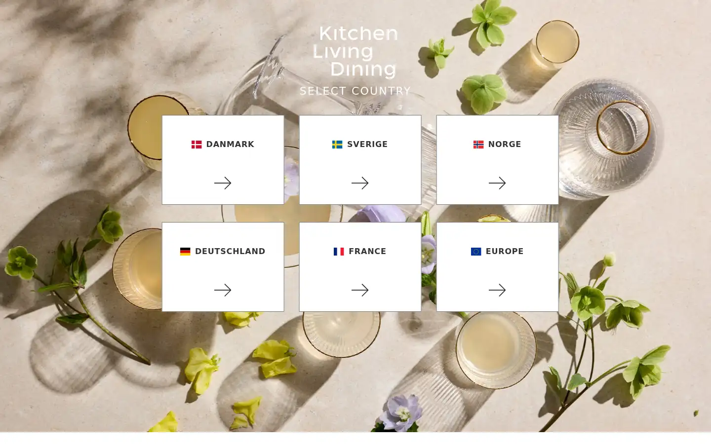 Screenshot of kitchenlivingdining.com