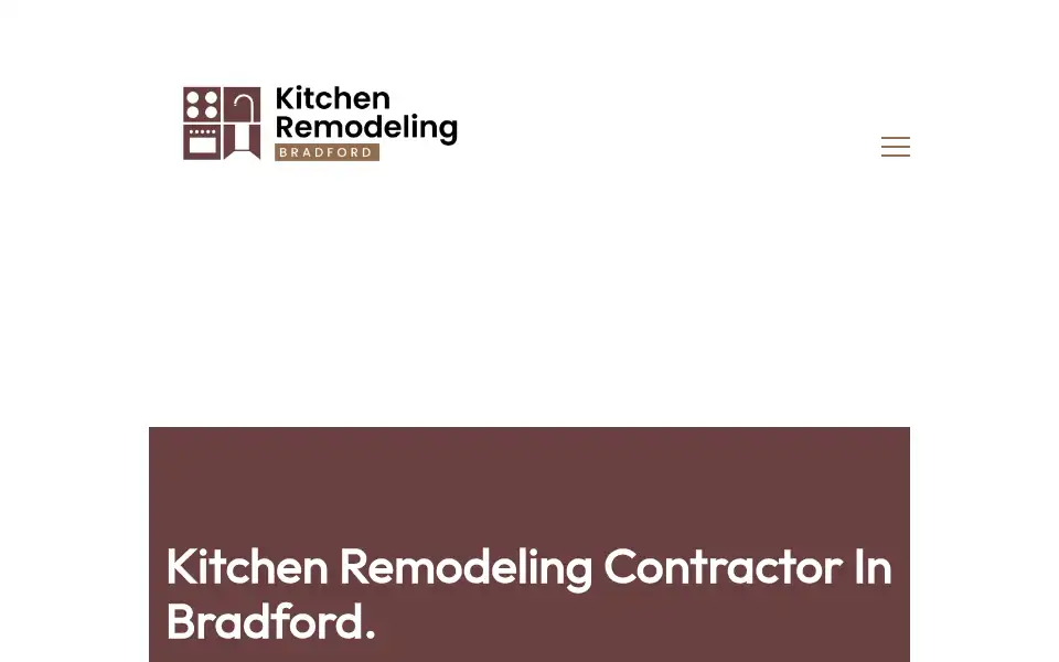 Screenshot of kitchenremodelingbradford.com