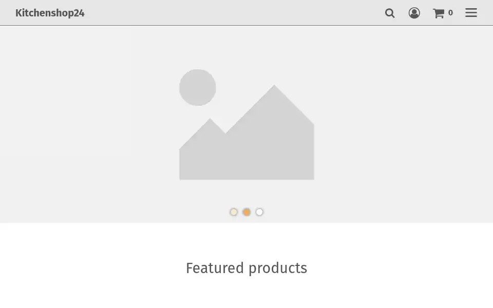 Screenshot of kitchenshop24.de