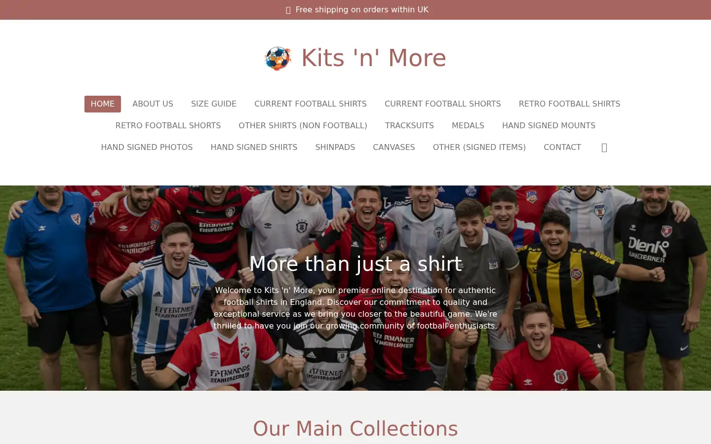 Screenshot of kits-n-more.com