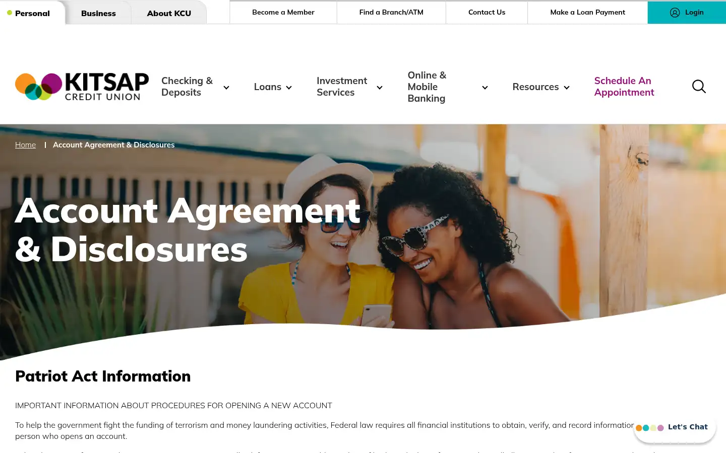 Screenshot of kitsapcu.org