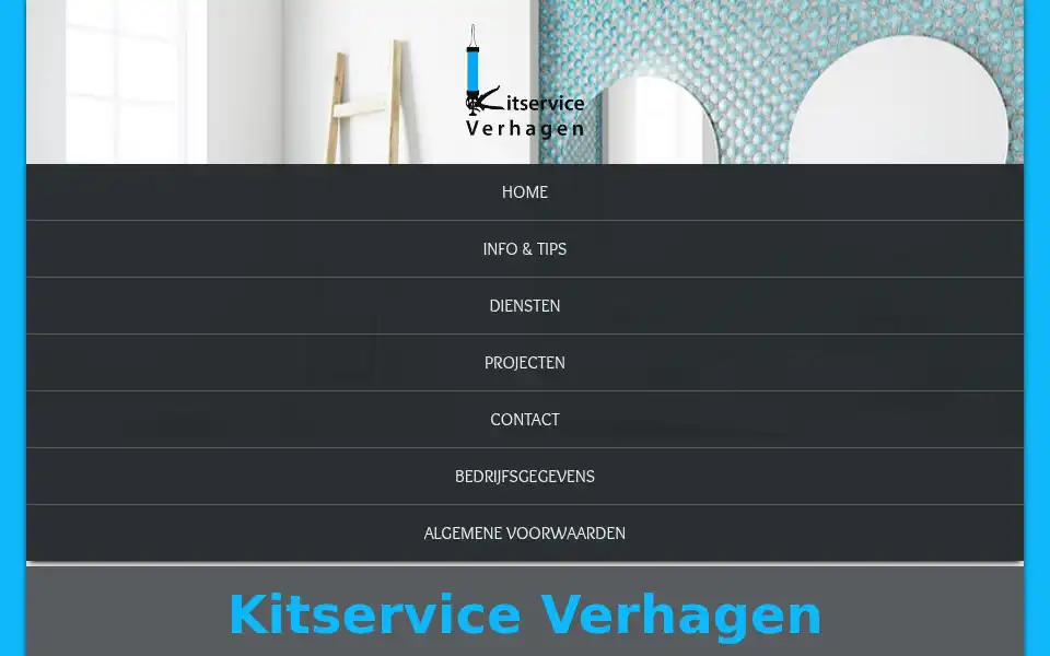 Screenshot of kitserviceverhagen.nl