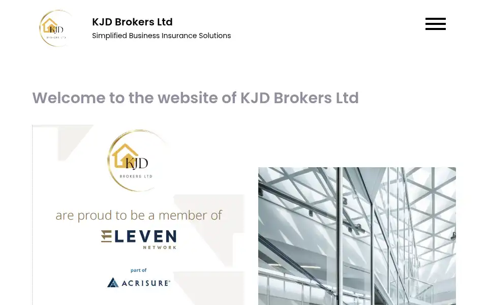 Screenshot of kjdbrokers.com