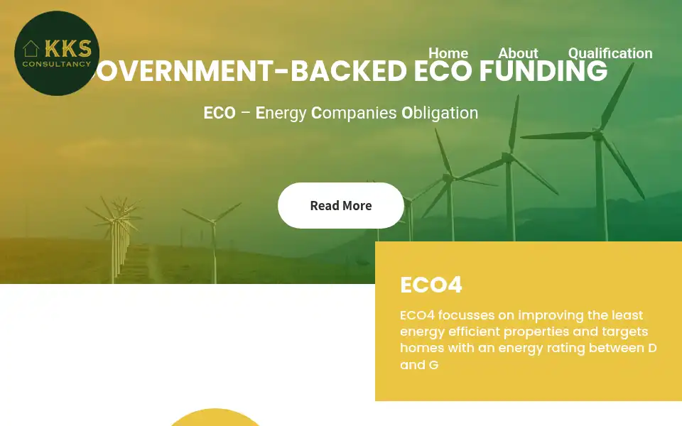 Screenshot of kksconsultancy.com
