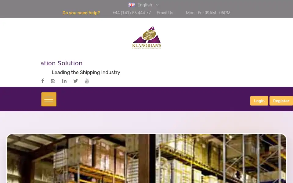 Screenshot of klanorian.com